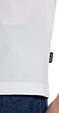 BIJELA PAMUČNA MAJICA S GRAFIČKIM LOGOTIPOM - 5
