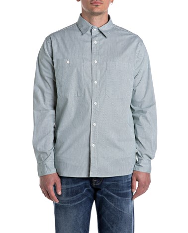 M4138A 52769 Replay sartoriale muška prugasta košulja Replay sartoriale muška prugasta košulja
