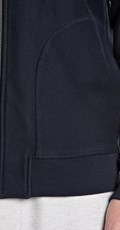 SARTORIALE MAJICA S KAPULJAČOM I DUPLIM ZIPOM U TAMNO PLAVOJ BOJI  - 4