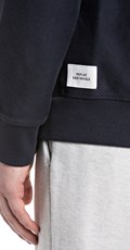 SARTORIALE MAJICA S KAPULJAČOM I DUPLIM ZIPOM U TAMNO PLAVOJ BOJI  - 5