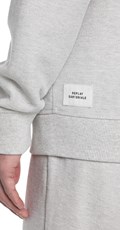 SARTORIALE MAJICA S KAPULJAČOM I DUPLIM ZIPOM U SIVOJ BOJI  - 5