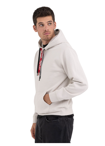 Replay BEŽ SWEATSHIRT S DVOSTRUKIM VEZICAMA - 2