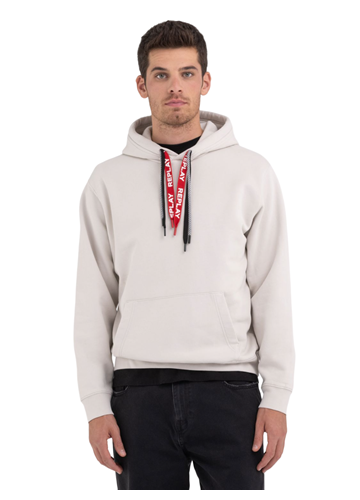 Replay BEŽ SWEATSHIRT S DVOSTRUKIM VEZICAMA - 3
