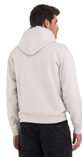BEŽ SWEATSHIRT S DVOSTRUKIM VEZICAMA - 4
