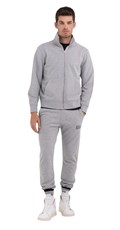 SIVI SWEATSHIRT SA ZIPOM I MIKRO PRINTOM - 1