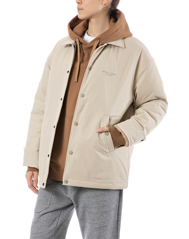 Replay SARTORIALE MUŠKA CASUAL JAKNA U BEŽ BOJI  - 1