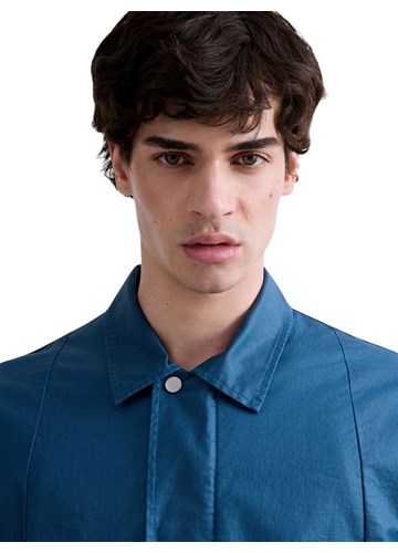 Replay PLAVA PRIJELAZNA JAKNA OD LANA I PAMUKA - 5