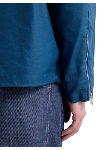 Replay PLAVA PRIJELAZNA JAKNA OD LANA I PAMUKA - 6