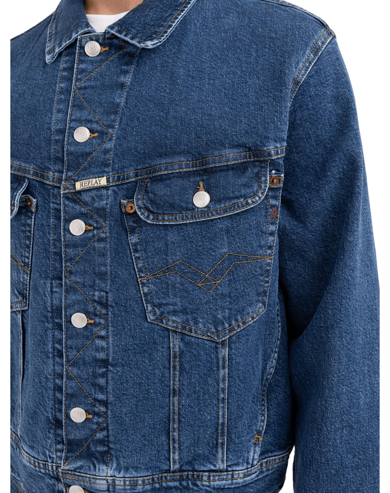 Replay 9ZERO1 COMFORT FIT TRAPER JAKNA - 5