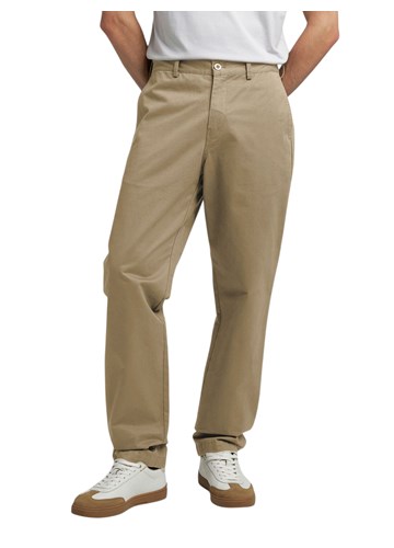 Replay BEŽ REGULAR FIT CHINO HLAČE OD KEPERA  - 2