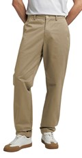 BEŽ REGULAR FIT CHINO HLAČE OD KEPERA  - 2
