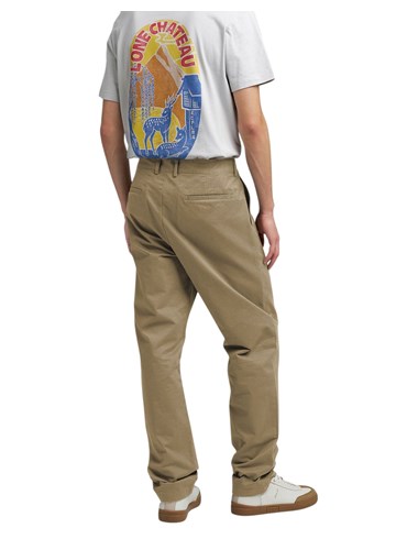 Replay BEŽ REGULAR FIT CHINO HLAČE OD KEPERA  - 3