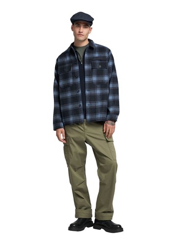 Replay ZELENE REGULAR FIT CARGO HLAČE OD KEPERA  - 1