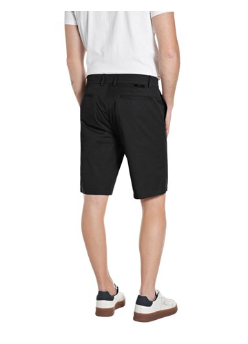 Replay MUŠKE KRATKE CHINO HLAČE U CRNOJ BOJI  - 2