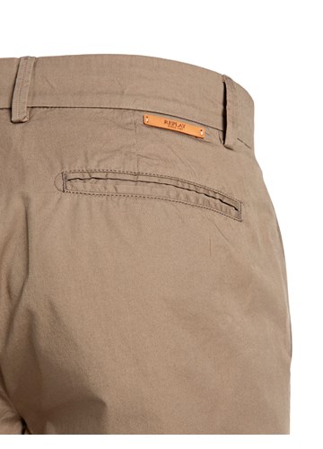 Replay MUŠKE KRATKE CHINO HLAČE U BEŽ BOJI - 6