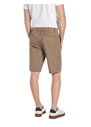 Replay MUŠKE KRATKE CHINO HLAČE U BEŽ BOJI - 3