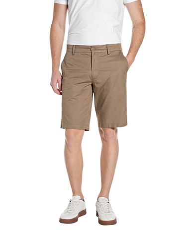 Replay muške kratke chino hlače u bež boji