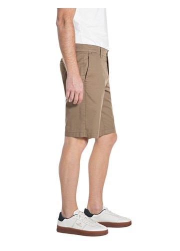 Replay MUŠKE KRATKE CHINO HLAČE U BEŽ BOJI - 2