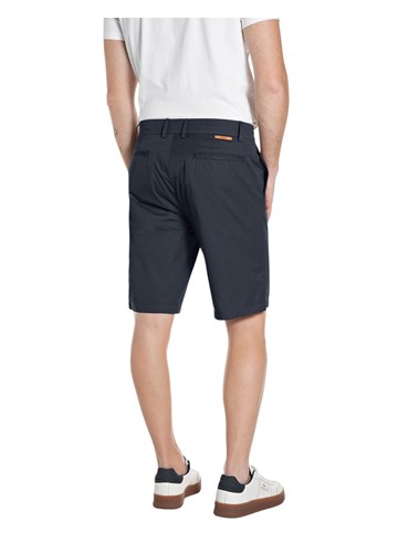 Replay MUŠKE KRATKE CHINO HLAČE U TAMNO PLAVOJ BOJI  - 2