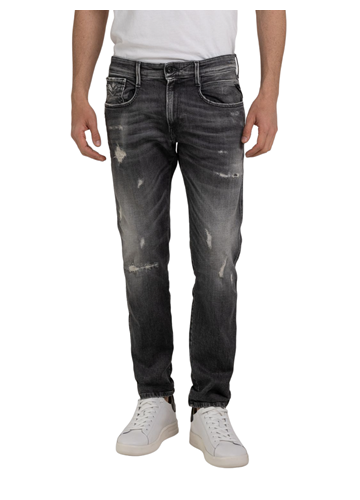 Replay ANBASS AGED ECO 10 YEARS SLIM FIT JEANS M914Q 199 544 - 2