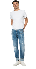 ANBASS SLIM FIT JEANS M914Y  F141906 - 4