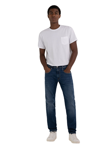 Replay ANBASS SLIM FIT JEANS HLAČE M914Y  661 OR1 - 1
