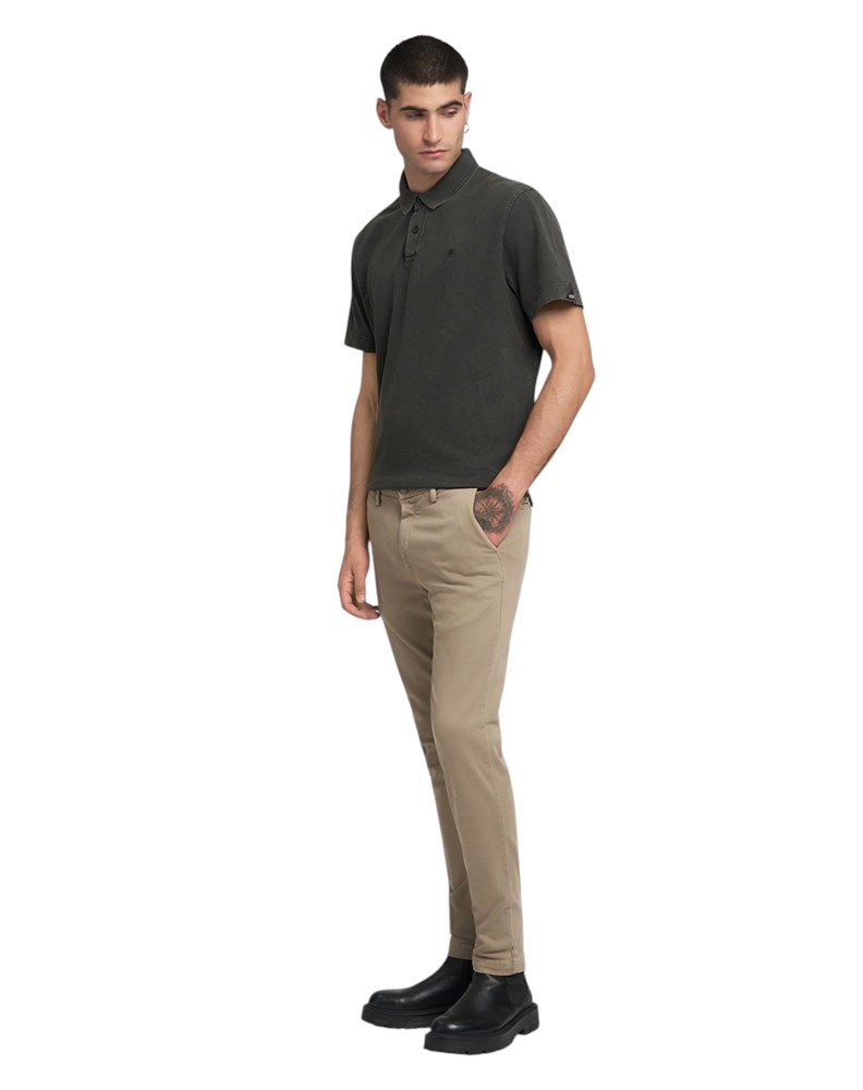 Replay BEŽ ZEUMAR SLIM FIT CHINO JEANS M9627E 8366197 - 4