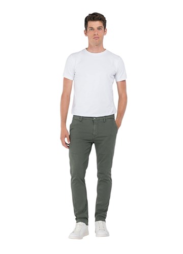 Replay ZELENE ZEUMAR SLIM FIT CHINO JEANS M9627E 8366197 - 1
