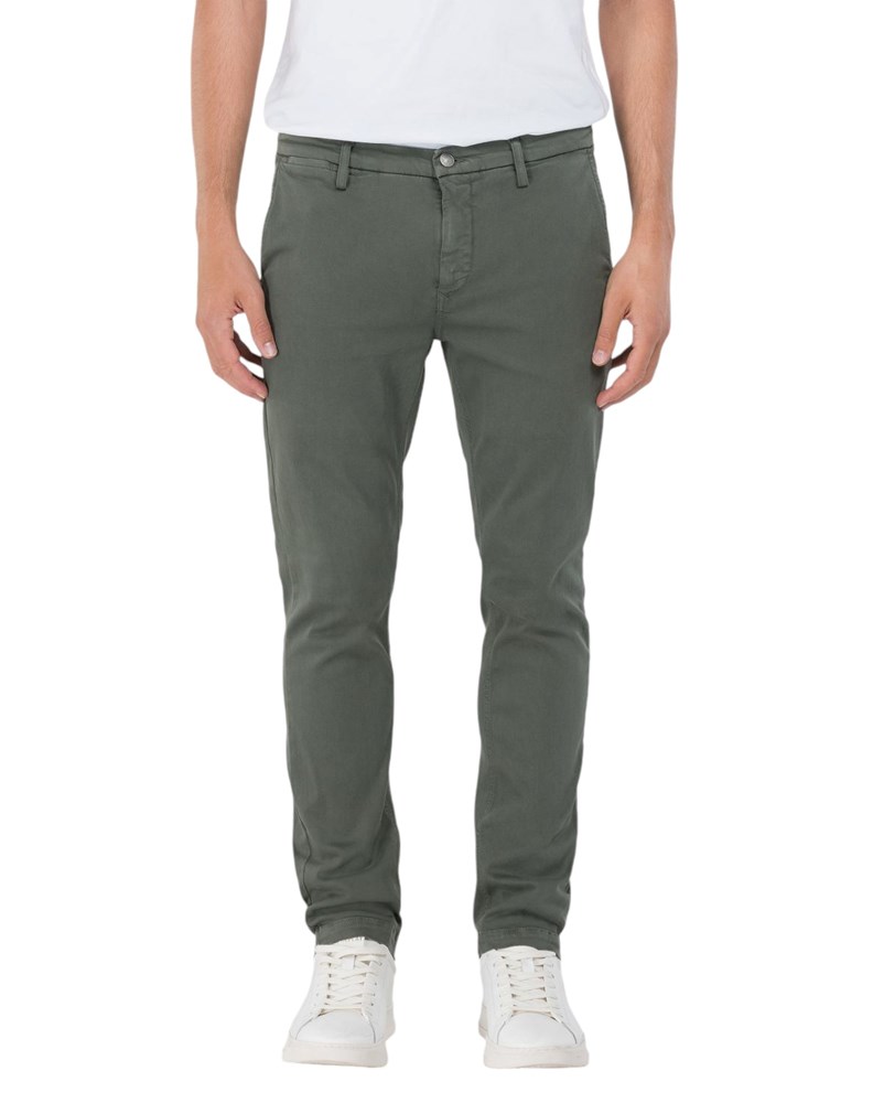 Replay ZELENE ZEUMAR SLIM FIT CHINO JEANS M9627E 8366197 - 3