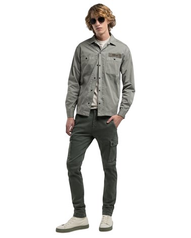 Replay zeleni jaan slim fit cargo jeans