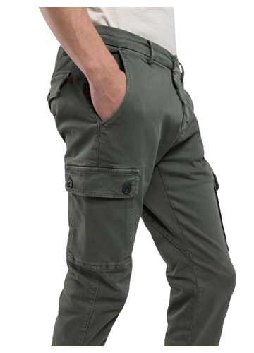 Replay ZELENI JAAN SLIM FIT CARGO JEANS - 3
