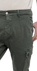 ZELENI JAAN SLIM FIT CARGO JEANS - 4