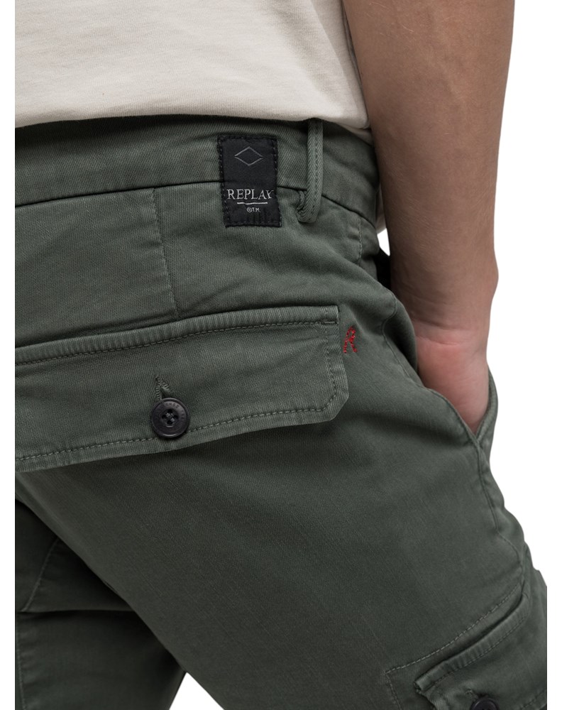 Replay ZELENI JAAN SLIM FIT CARGO JEANS - 5