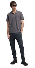 BENNI HYPERFLEX REGULAR FIT CHINO HLAČE U ZELENOJ BOJI M9722E 8366197 - 1