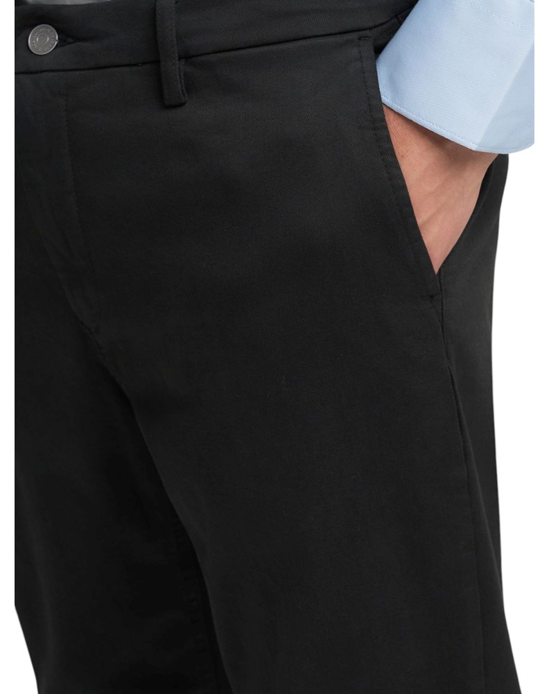 Replay BENNI HYPERFLEX REGULAR FIT CHINO HLAČE U CRNOJ BOJI M9722E 8366197 - 5