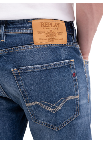 Replay STRAIGHT FIT GROVER JEANS MA972P 727 612 - 8