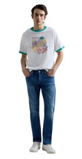 GROVER STRAIGHT FIT JEANS HLAČE MA972Z 261 C39 - 1