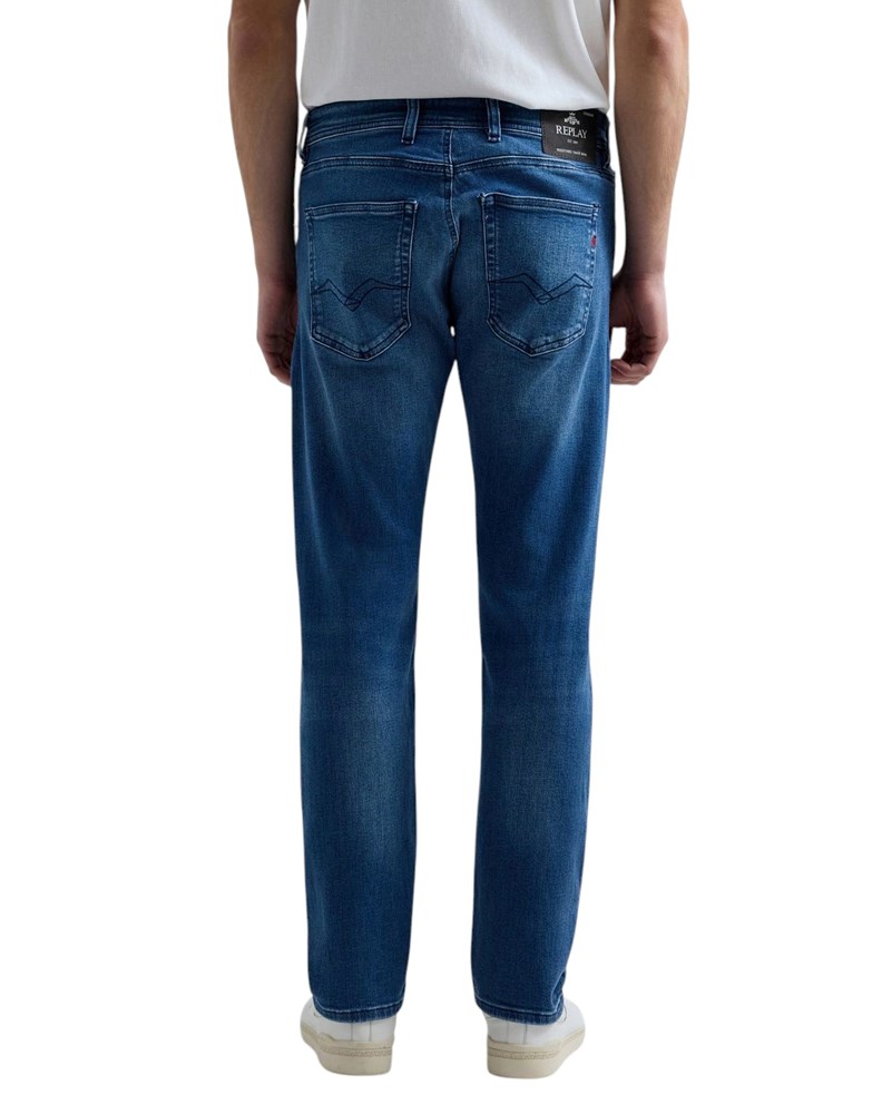 Replay GROVER STRAIGHT FIT JEANS HLAČE MA972Z 261 C39 - 3