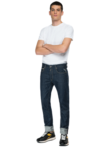 Replay STRAIGHT FIT AGED ECO 0 YEARS ORGANIC COTTON JEANS MA972 356 930 - 4