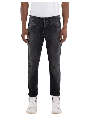 Replay GROVER STRAIGHT FIT JEANS MA972 573B212 - 3