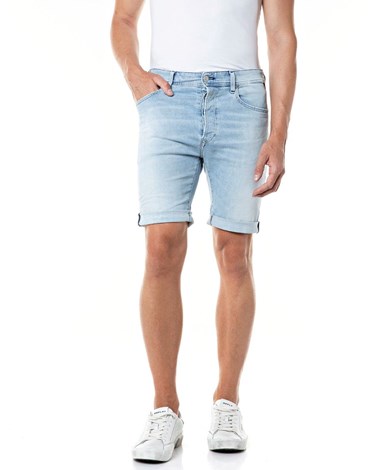 Replay kratke jeans hlače tapered fit ma981y f573816