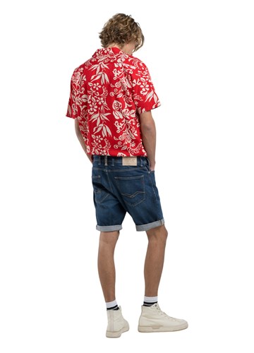 Replay RBJ.981 TAPERED FIT KRATKE JEANS HLAČE MA981Y 573 840 - 3