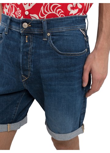 Replay RBJ.981 TAPERED FIT KRATKE JEANS HLAČE MA981Y 573 840 - 5