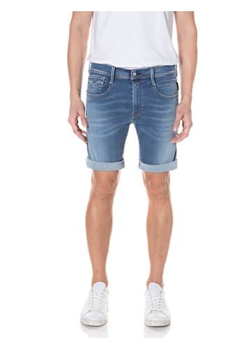Replay SLIM FIT ANBASS KRATKE JEANS HLAČE MA996N 661XR12 - 1