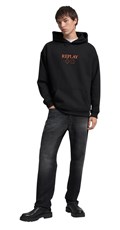 CRNI HOODIE S OBOSTRANIM PRINTOM REPLAY X MARTIN GARRIX - 1