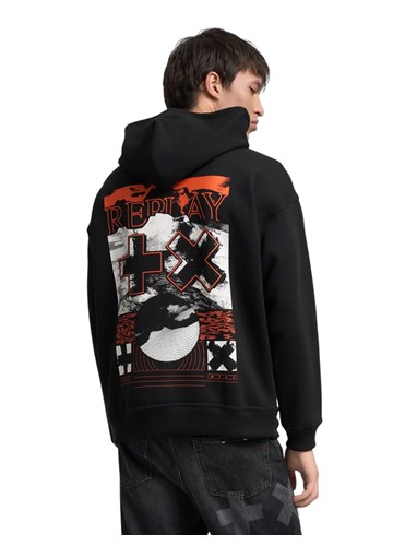 Replay CRNI HOODIE S OBOSTRANIM PRINTOM REPLAY X MARTIN GARRIX - 3 Replay CRNI HOODIE S OBOSTRANIM PRINTOM REPLAY X MARTIN GARRIX - 3