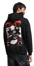 CRNI HOODIE S OBOSTRANIM PRINTOM REPLAY X MARTIN GARRIX - 3