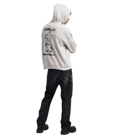 MMG367 23960 Replay sivi hoodie replay x martin garrix Replay sivi hoodie replay x martin garrix