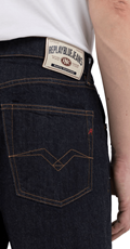 9ZERO1 STRAIGHT FIT JEANS HLAČE MS9Z1 783 60D - 5