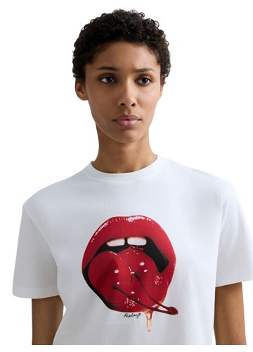 Replay MAJICA OD ŽERSEJA S POP ART GRAFIKOM - 5